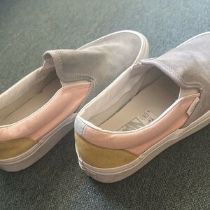 Vans Women’s Classic Slip On Color-block Pastel